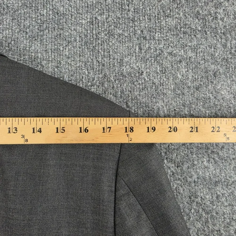Suitsupply Blazer Men 34L Napoli Gray Wool Vitale Barberis Canonico Sport Coat